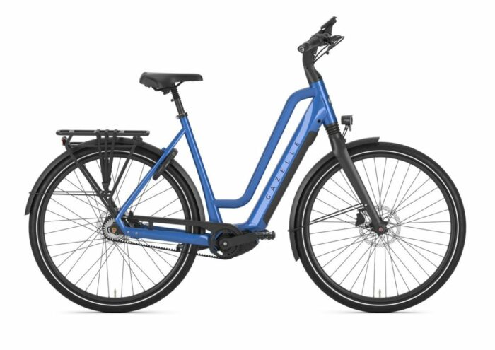 Chamonix test e-bike Tropical Blue Glans